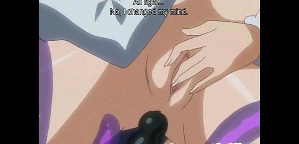  Pregnant anime with bigboobs caught and drilled by tentacles